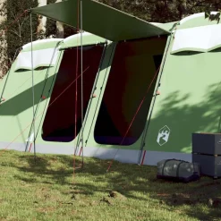 vidaXL Tunneltent 8-persoons waterdicht groen