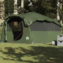 vidaXL Tunneltent 6-persoons waterdicht olijfgroen