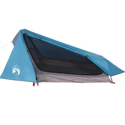 vidaXL Tunneltent 1-persoons waterdicht blauw