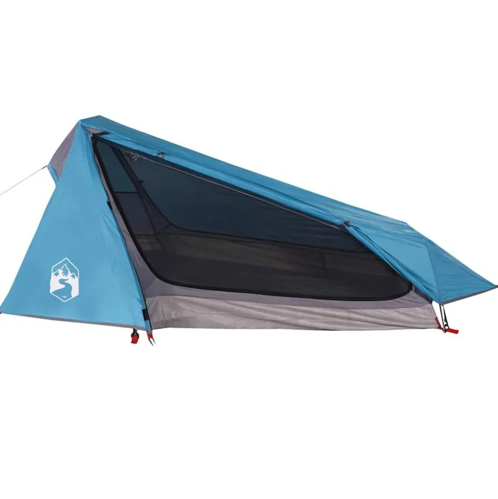 vidaXL Tunneltent 1-persoons waterdicht blauw
