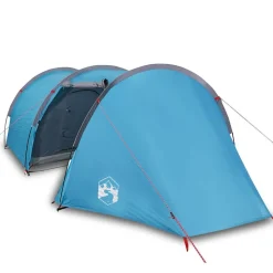 vidaXL Tunneltent 4-persoons waterdicht blauw