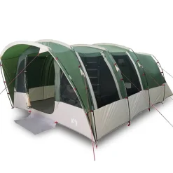 vidaXL Tunneltent 8-persoons waterdicht groen