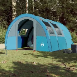 vidaXL Tunneltent 4-persoons waterdicht blauw