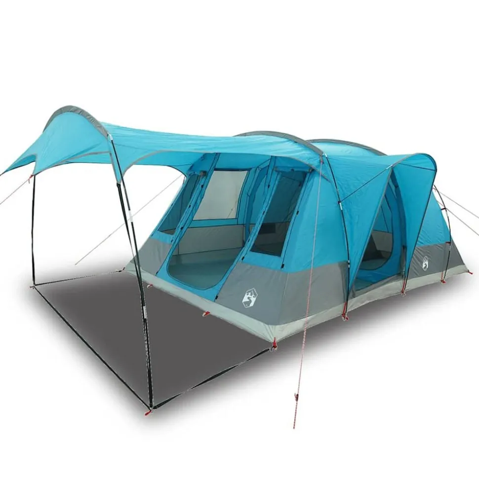 vidaXL Tunneltent 5-persoons waterdicht blauw