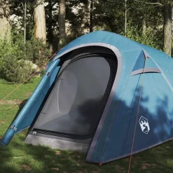 vidaXL Tunneltent 3-persoons waterdicht blauw