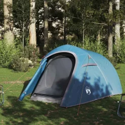 vidaXL Tunneltent 3-persoons waterdicht blauw
