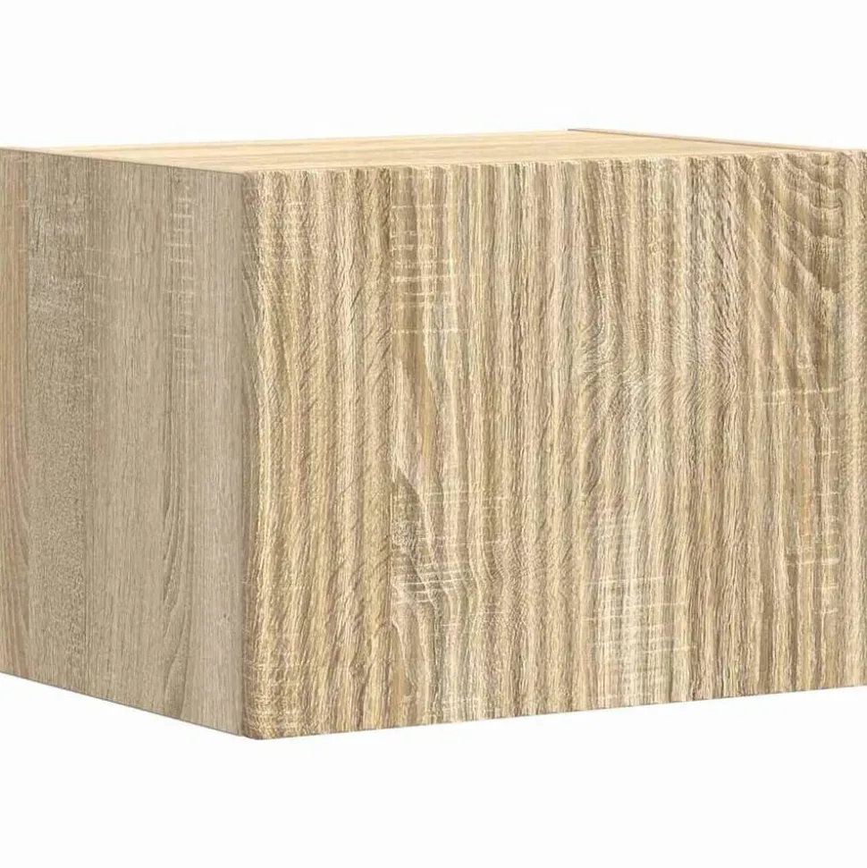 vidaXL TV Wandkast Sonoma 39 x 31 x 29,5 cm Bewerkt hout