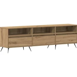 vidaXL TV-kast artisanaal eikenkleurig 150 x 30 x 44,5 cm Bewerkt hout