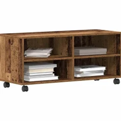 vidaXL TV-kast Bruin 90 x 35 x 40,5 cm Bewerkt hout