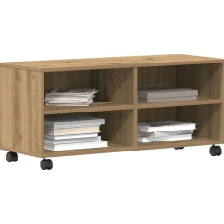 vidaXL TV-kast Bruin 90 x 35 x 40,5 cm Bewerkt hout