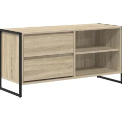 vidaXL TV-kast met lade Sonoma 100 x 36 x 49,5 cm Bewerkt hout