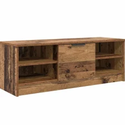 vidaXL TV-kast Oud Hout 102 x 35 x 36,5 cm Bewerkt hout