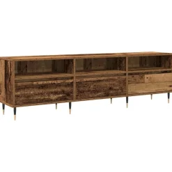 vidaXL TV-kast Oud Hout 150 x 30 x 45 cm Bewerkt hout
