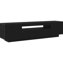 vidaXL TV-kast Zwart 160 x 35 x 40 cm Bewerkt hout
