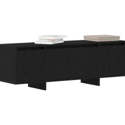 vidaXL TV-kast Zwart Eiken 120 x 30 x 40,5 cm Bewerkt hout