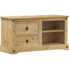 vidaXL Tv-meubel Corona 100x40x52 cm massief grenenhout