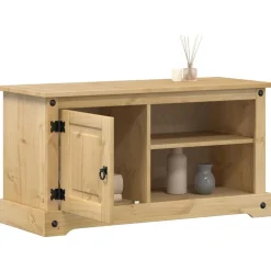 vidaXL Tv-meubel Corona 100x40x52 cm massief grenenhout