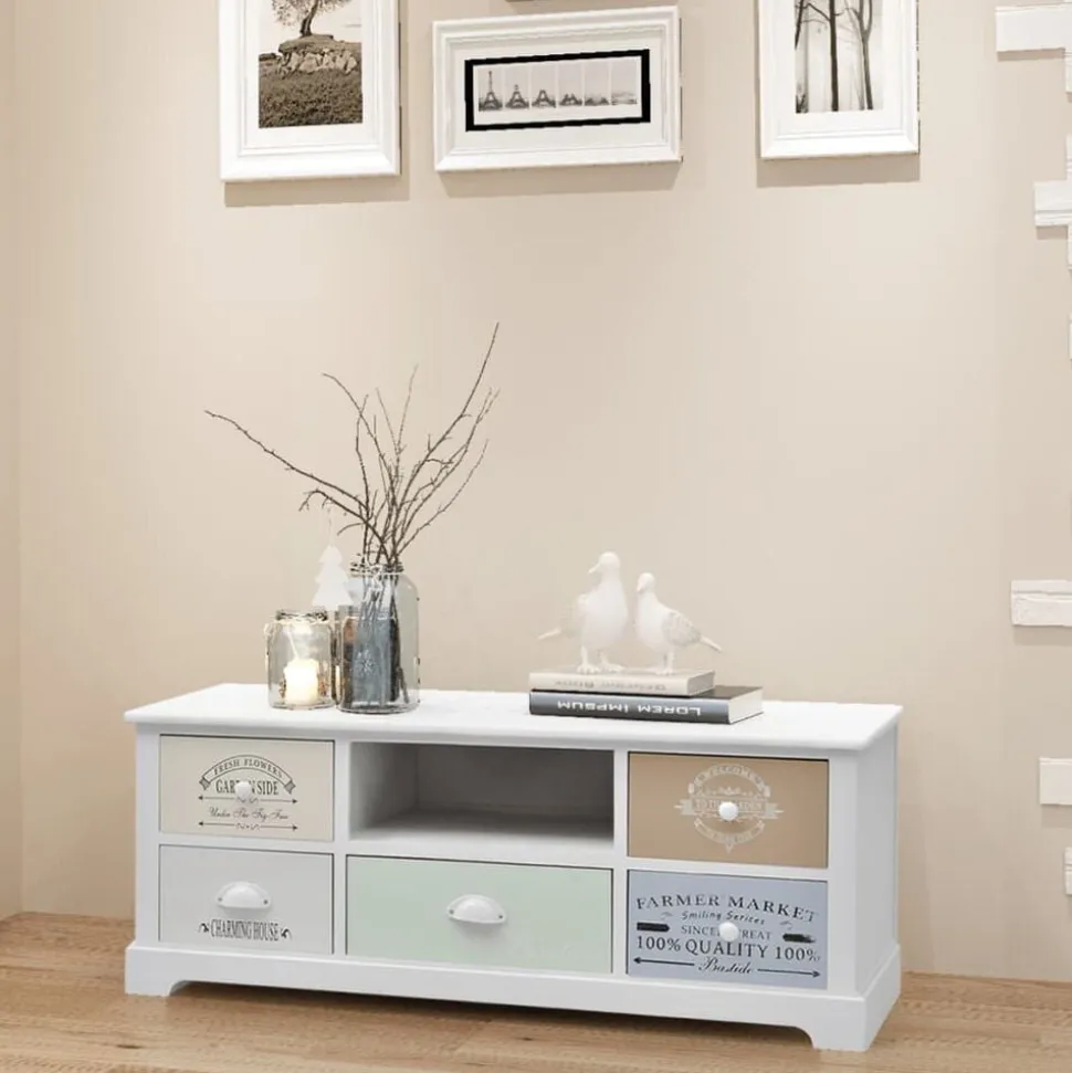 vidaXL Tv-meubel Franse stijl hout
