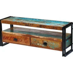 vidaXL Tv-meubel massief gerecycled hout