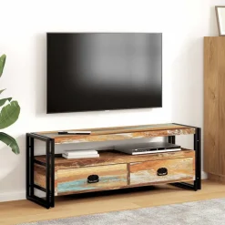 vidaXL Tv-meubel massief gerecycled hout