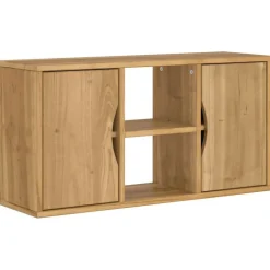 vidaXL Tv-meubel ODDA 79x24x40 cm massief grenenhout