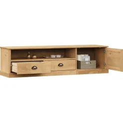 vidaXL Tv-meubel VIGO 156x40x40 cm massief grenenhout