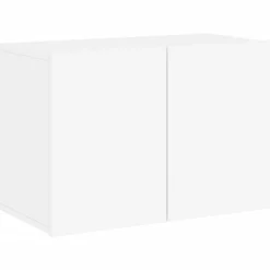 vidaXL Tv-meubel wandgemonteerd 60x30x41 cm wit