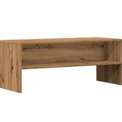 vidaXL Tv-meubel 100x40x40 cm bewerkt hout artisanaal eikenkleurig