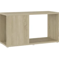 vidaXL Tv-meubel 60x24x32 cm bewerkt hout sonoma eikenkleurig