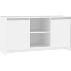 vidaXL Tv-meubel 102x37,5x52,5 cm bewerkt hout wit
