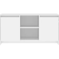 vidaXL Tv-meubel 102x37,5x52,5 cm bewerkt hout wit