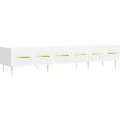 vidaXL Tv-meubel 150x36x30 cm bewerkt hout wit