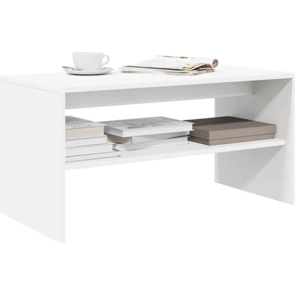 vidaXL Tv-meubel 60x40x40 cm bewerkt hout wit