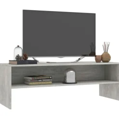 vidaXL Tv-meubel 120x40x40 cm bewerkt hout betongrijs