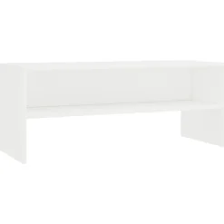 vidaXL Tv-meubel 100x40x40 cm bewerkt hout wit