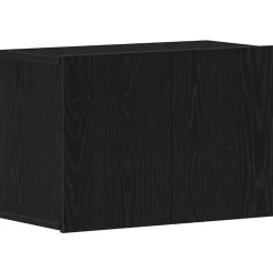 vidaXL Tv-meubel 60x30x41 cm bewerkt hout zwart eikenkleurig