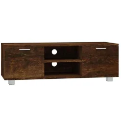 vidaXL Tv-meubel 120x40,5x35 cm bewerkt hout gerookt eikenkleurig