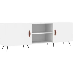 vidaXL Tv-meubel 150x30x50 cm bewerkt hout wit