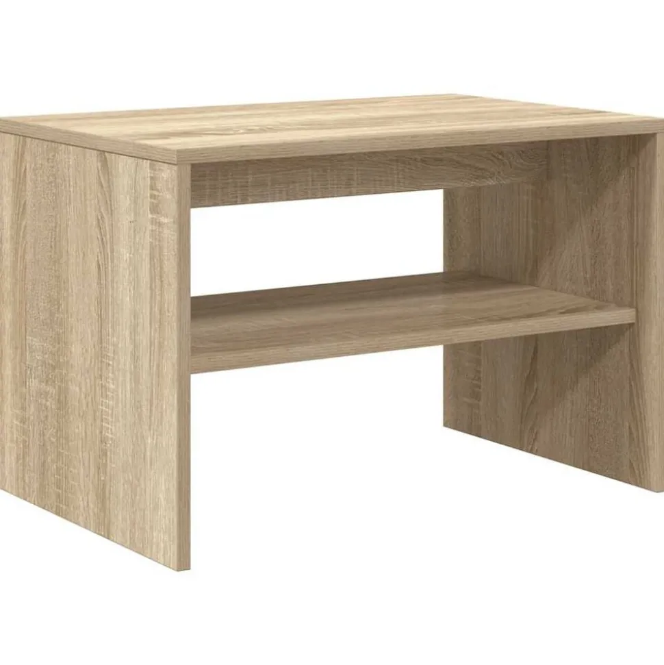 vidaXL Tv-meubel 60x40x40 cm bewerkt hout sonoma eikenkleurig