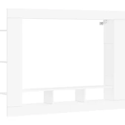 vidaXL Tv-meubel 152x22x113 cm bewerkt hout wit