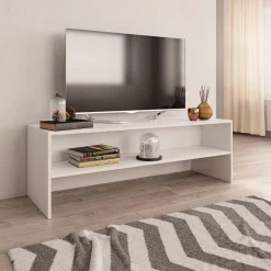 vidaXL Tv-meubel 120x40x40 cm bewerkt hout wit