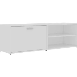 vidaXL Tv-meubel 120x34x37 cm bewerkt hout wit
