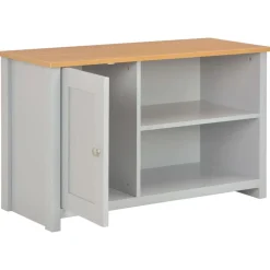 vidaXL Tv-meubel 95x39x58 cm grijs