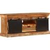 vidaXL Tv-meubel 110x30x45 cm massief gerecycled hout