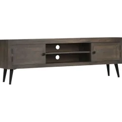 vidaXL Tv-meubel 140x30x45 cm massief mangohout
