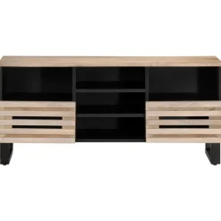 vidaXL Tv-meubel 100x34x46 cm massief mangohout