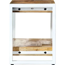 vidaXL Tv-meubel 90x30x40 cm massief mangohout