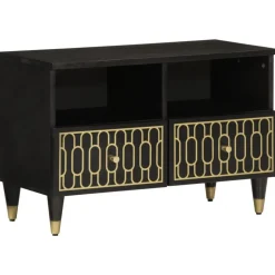 vidaXL Tv-meubel 70x33x46 cm massief mangohout