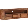 vidaXL Tv-meubel 120x30x40 cm massief acaciahout