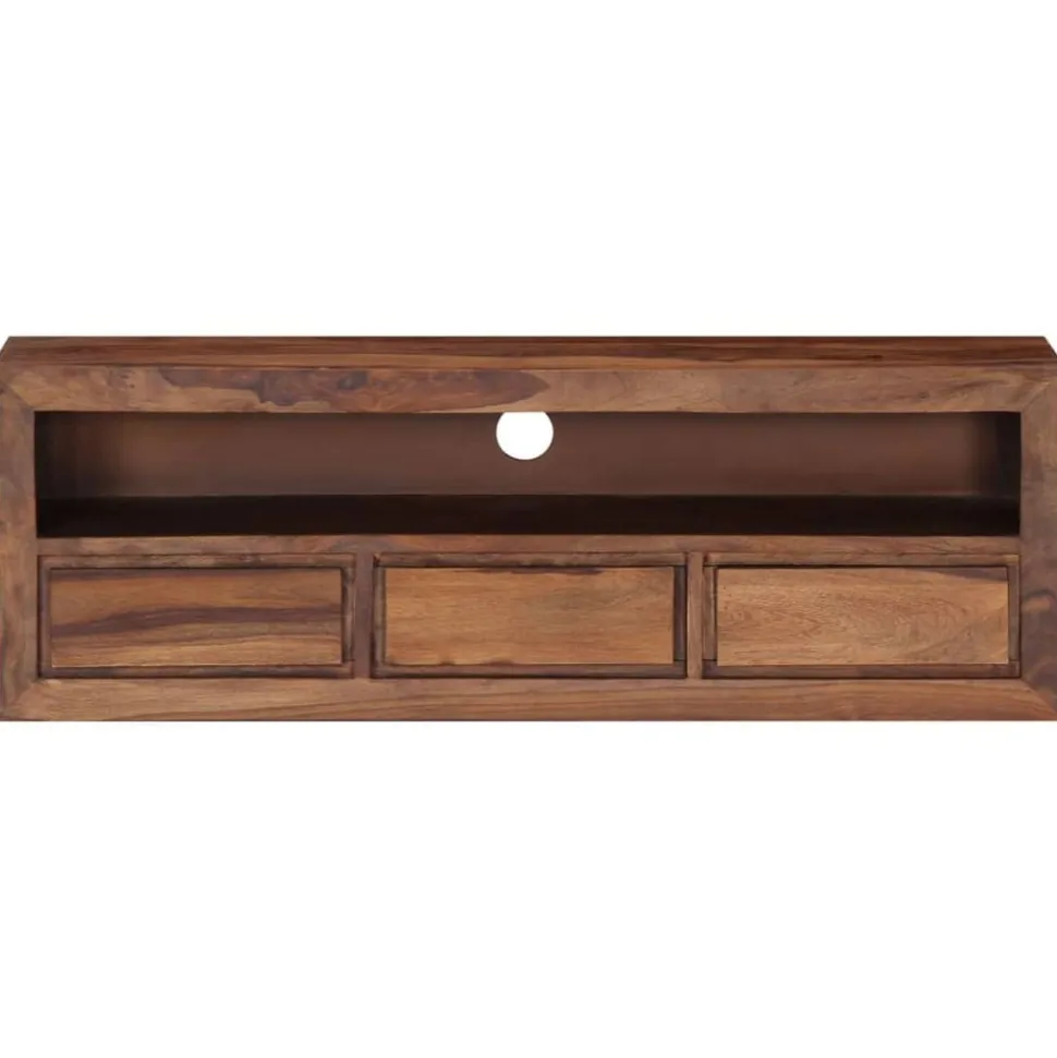 vidaXL Tv-meubel 120x30x40 cm massief acaciahout